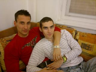 Athleticgaycouple - Hi! We are a gay couple. It means we are lovers in  real life too. We are hip-hop and showdance teachers at our dance school. We love to have sex! Kissing each other, sucking and f*cking, fingering and licking - everything! Come into our private chat, and ask something that is your fantasy with two cute, athletic gay guys. Our operator will tell us and we will try to make your dreams come true.